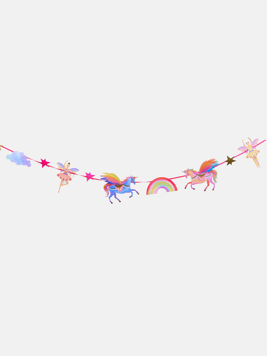 Unicorn Fairy Princess Party Garland (3m)