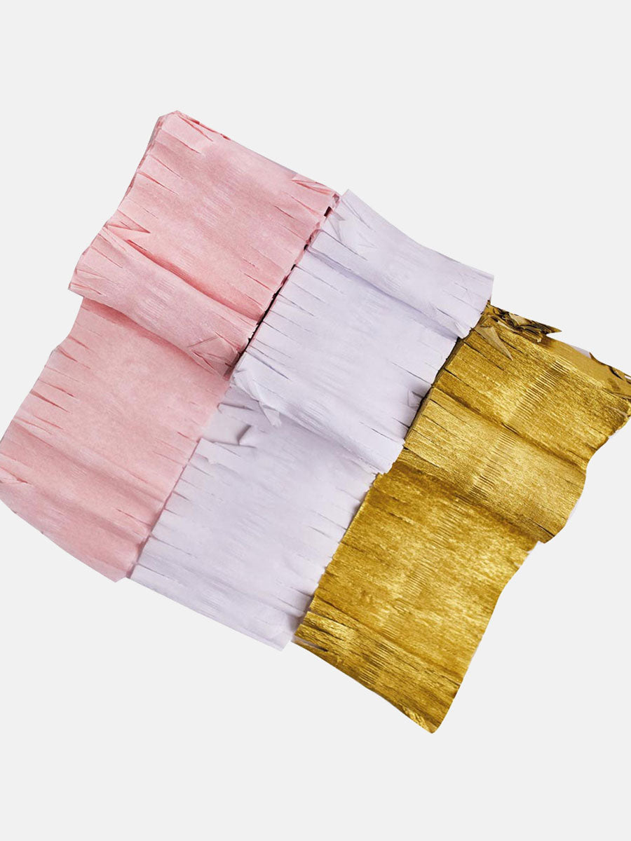 Unicorn Fairy Princess Paper Party Streamers 3 Pack