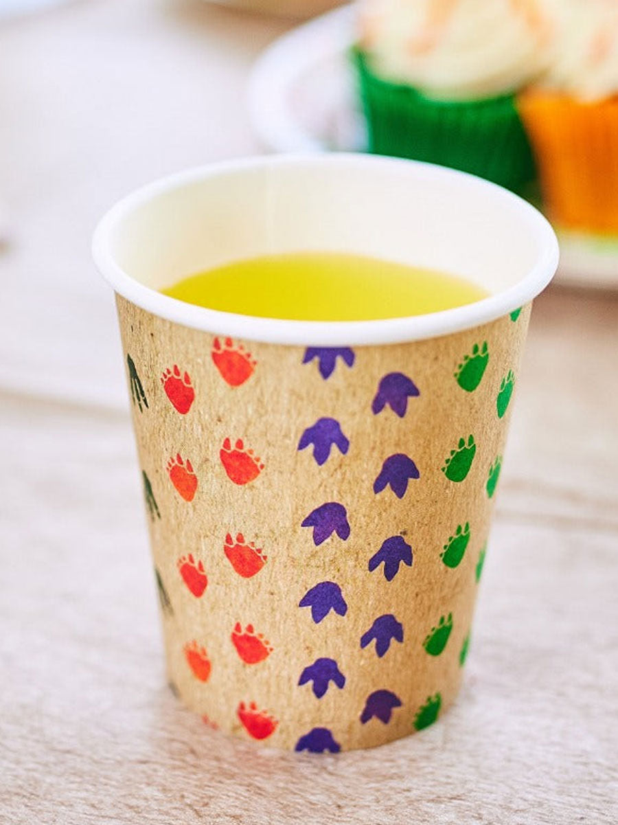 Ecosaurus Dino Paper Party Cups (x8)