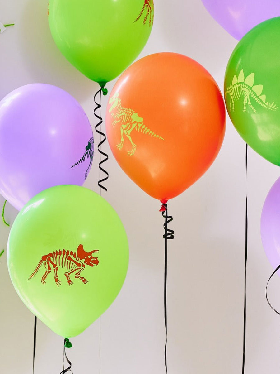 Ecosaurus Party Balloons (x12)
