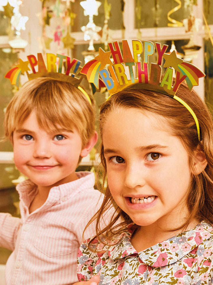 Shooting Star Assorted Party Headbands (x6)