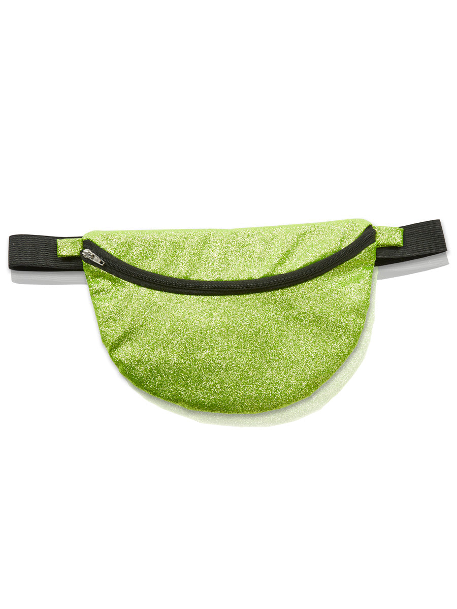 Green Glitter Fanny Pack