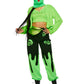 Green Fashion Gangster Costume