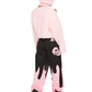 Pink Fashion Gangster Shrug