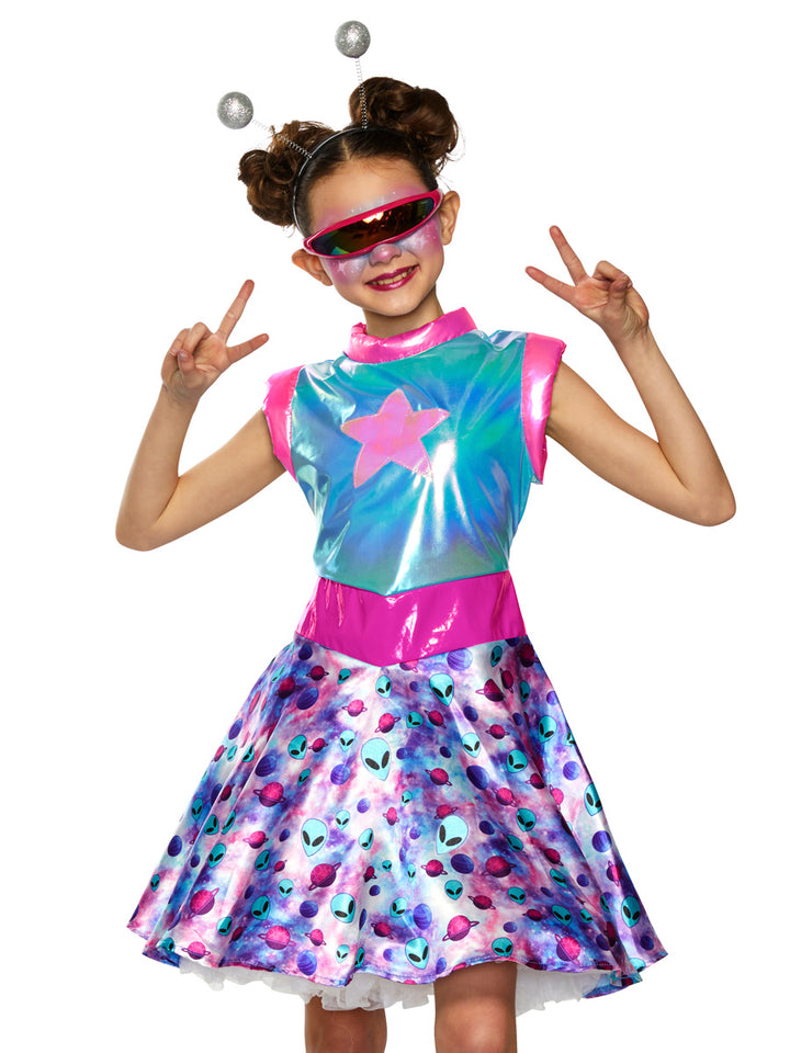 Space Grunge Costume for Girls