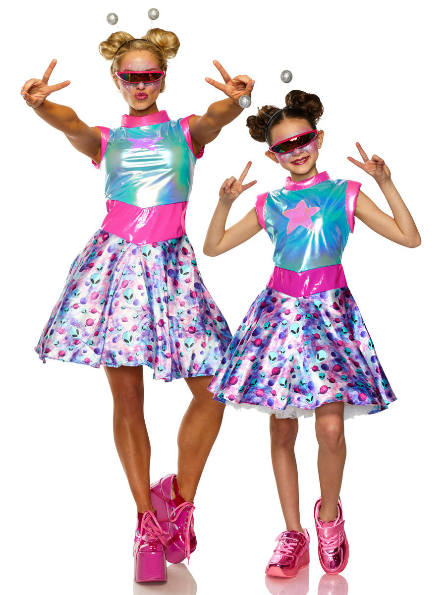 Space Grunge Costume for Girls