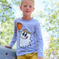 Boys Long Sleeve Graphic Tee | Ghost Ball