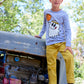 Boys Long Sleeve Graphic Tee | Ghost Ball