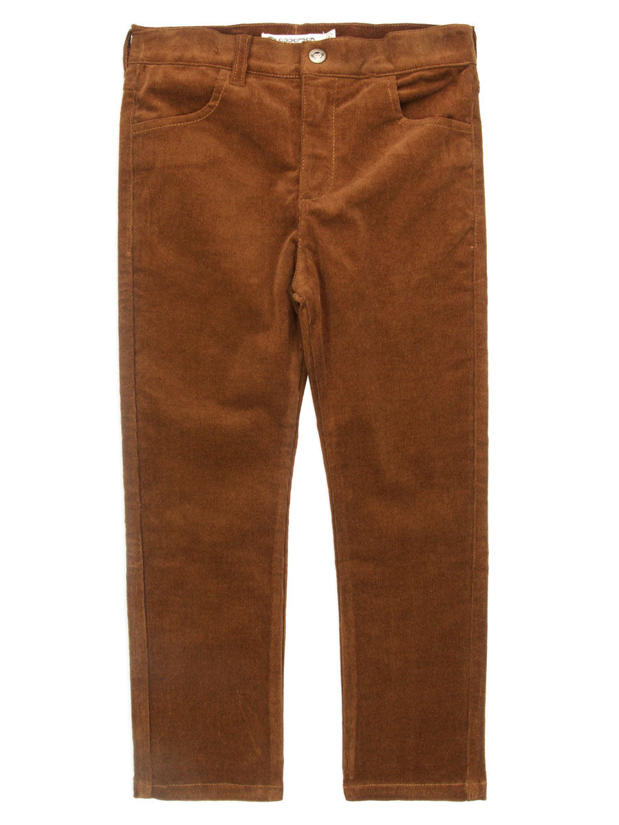 Boys Brown Skinny Cords