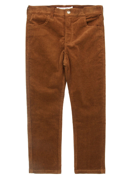 Boys Brown Skinny Cords