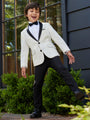 Black Tuxedo Suit Pants for Boys