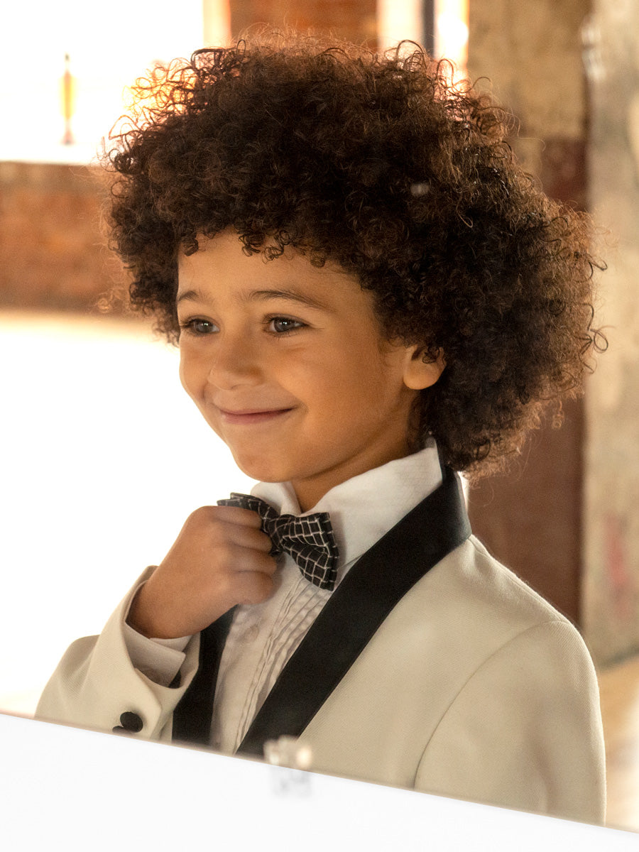 Tuxedo Ivory Suit Jacket for Boys