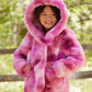 Girls Cleo Faux Fur Coat