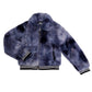 Faux Fur Tie Dye Jacket for Girls