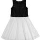 Leather Bodice Eyelet Dress for Girls