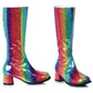 Rainbow Go-Go Boots for Kids