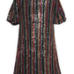 Sequin Rainbow Dress for Girls