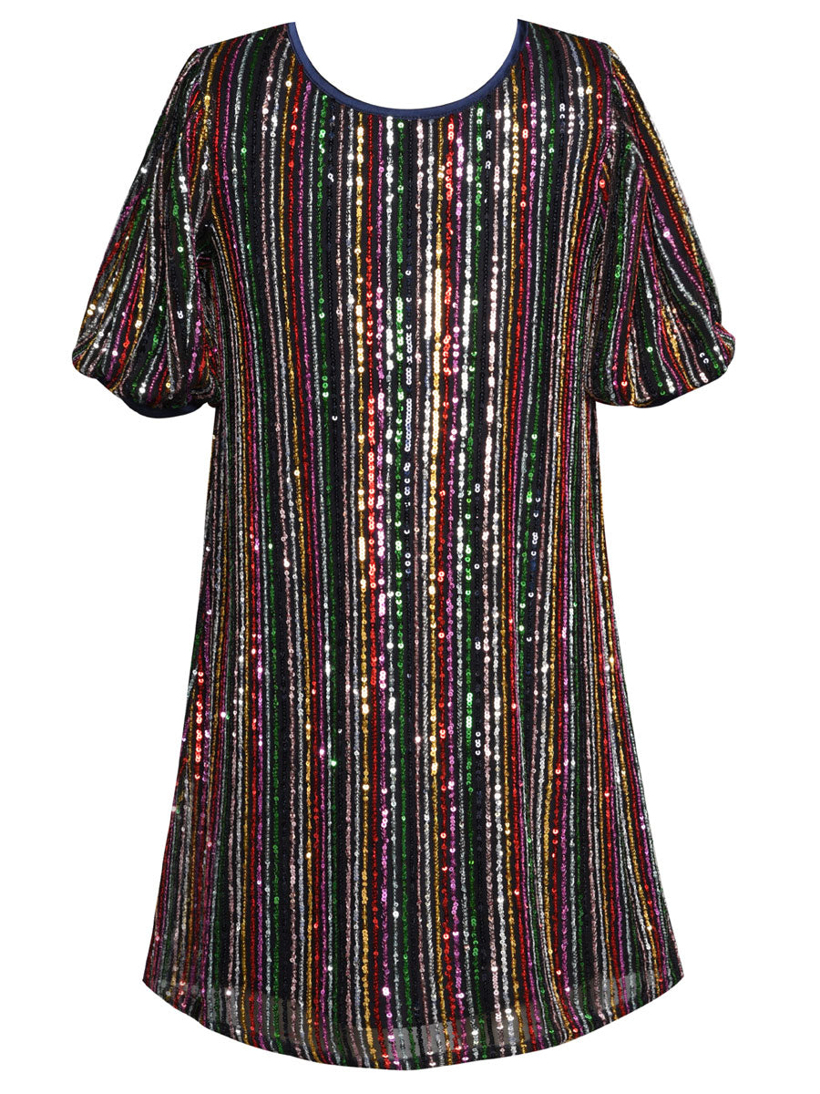 Sequin Rainbow Dress for Girls