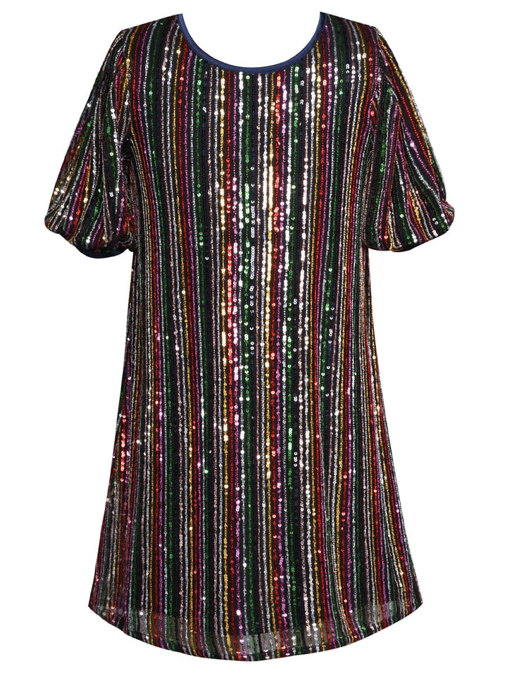 Sequin Rainbow Dress for Girls