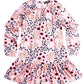 Robin Pink Print Dress