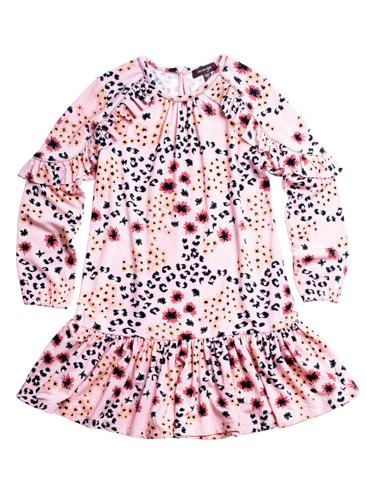 Robin Pink Print Dress