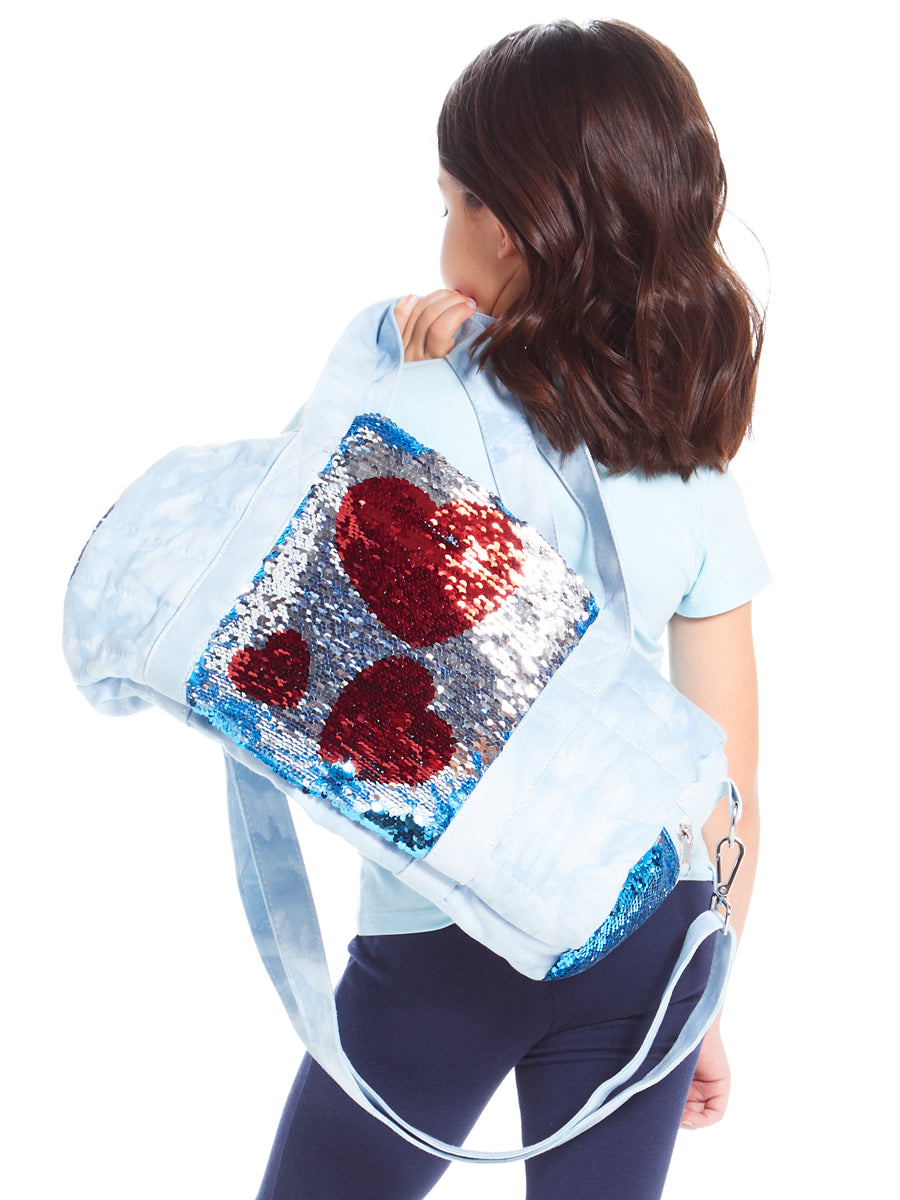 Flip Sequin Duffle Bag