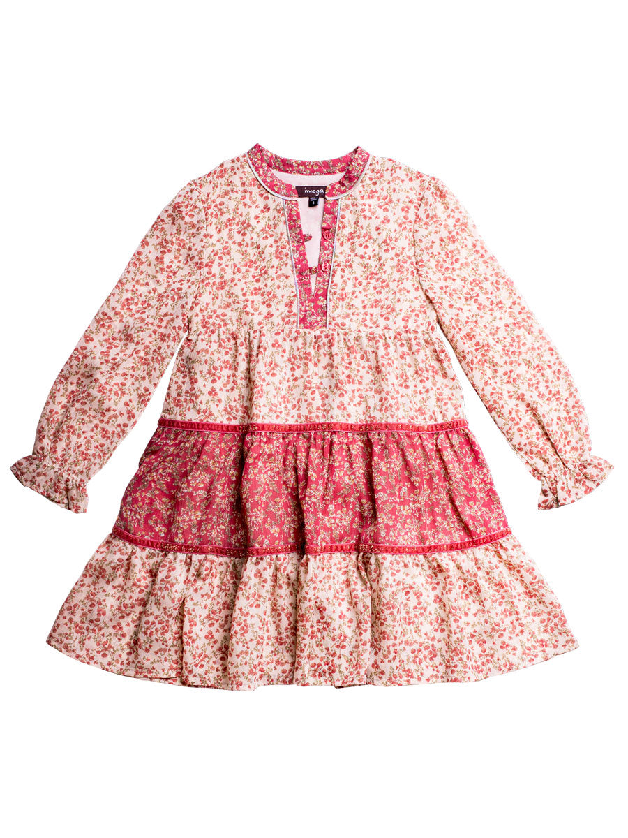 Stella Multi-Print Dress