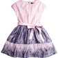 Tamara Feather Trim Dress for Girls