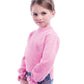 Bettie Pink Fuzzy Sweater for Girls