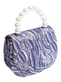 Astrid Bag with Faux Pearl Handle