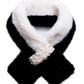 Stephanie Faux Fur Scarf in Nutmeg, Plum, Powder Pink