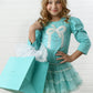 Tiffany Box Tutu Dress for Girls