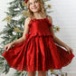 Bella Red Holiday Dress for Girls