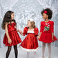 Bella Red Holiday Dress for Girls