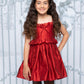 Bella Red Holiday Dress for Girls