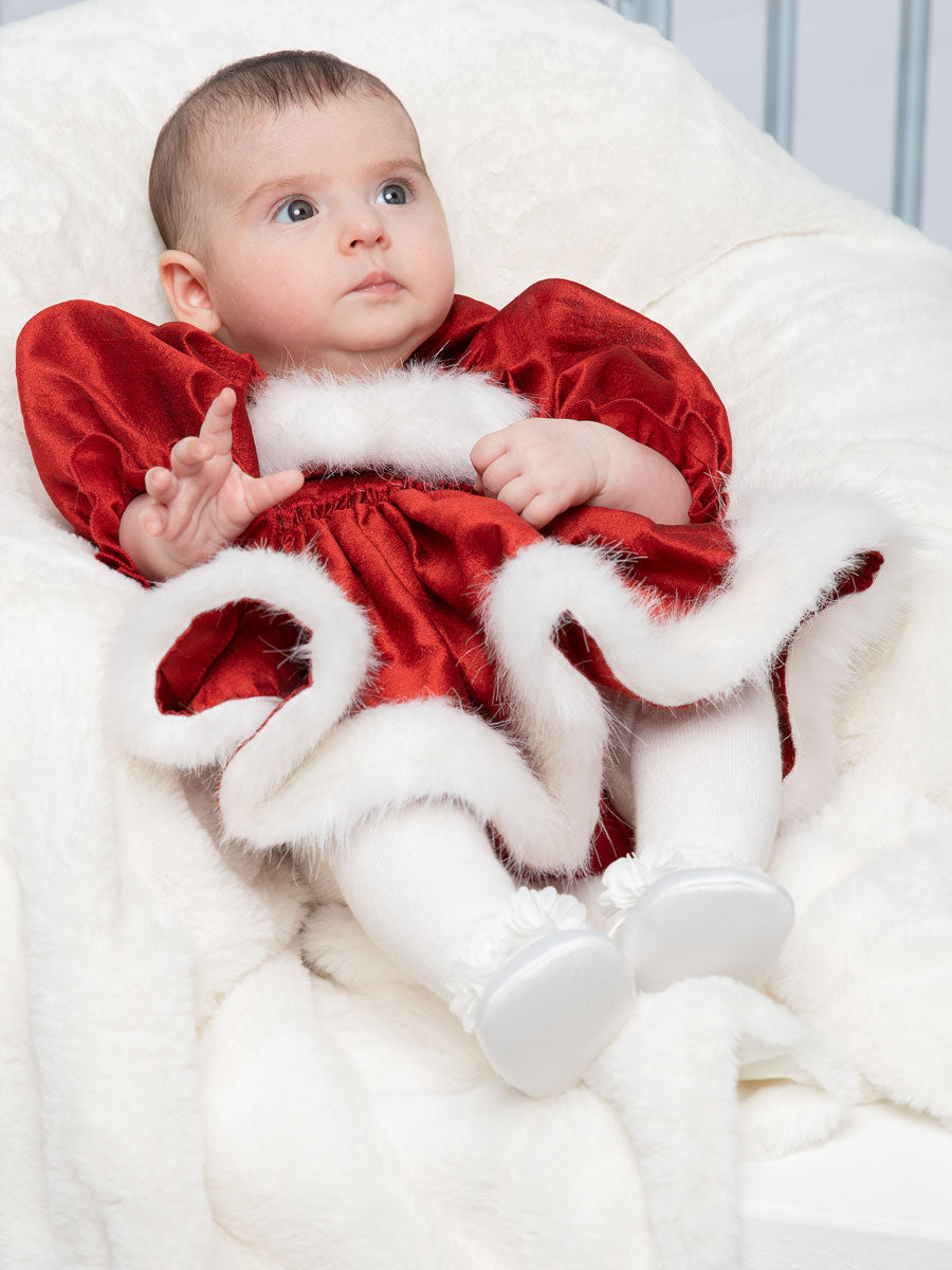 Santa Babydoll Dress for Baby