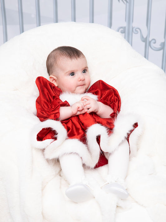 Santa Babydoll Dress for Baby