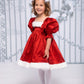 Santa Babydoll Dress for Girls