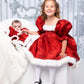 Santa Babydoll Dress for Girls