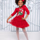 Candy Cane Dress for Girls
