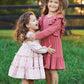 Juniper Ruffle Red Dress for Girls