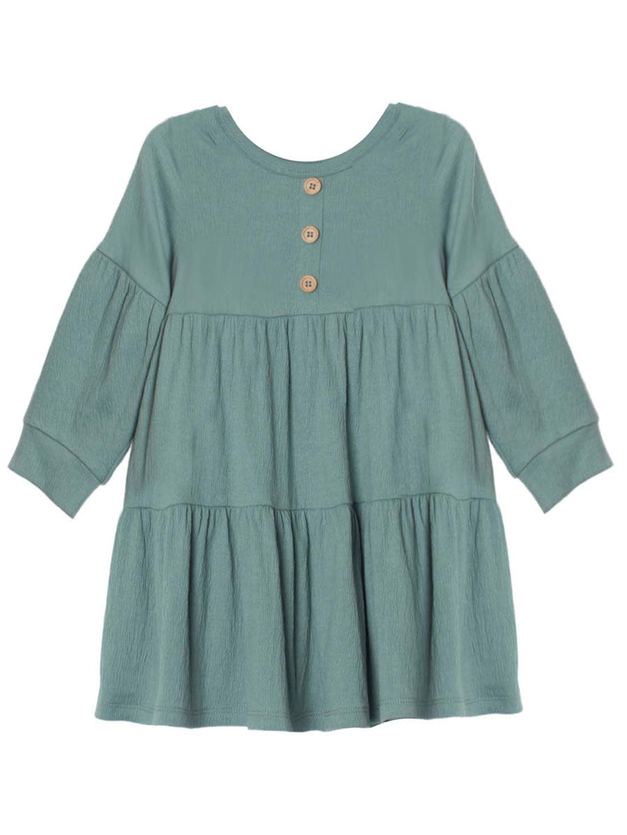 Rowan Green Dress for Girls