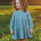 Rowan Green Dress for Girls
