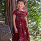 Bellevue Red Cottage Dress for Girls