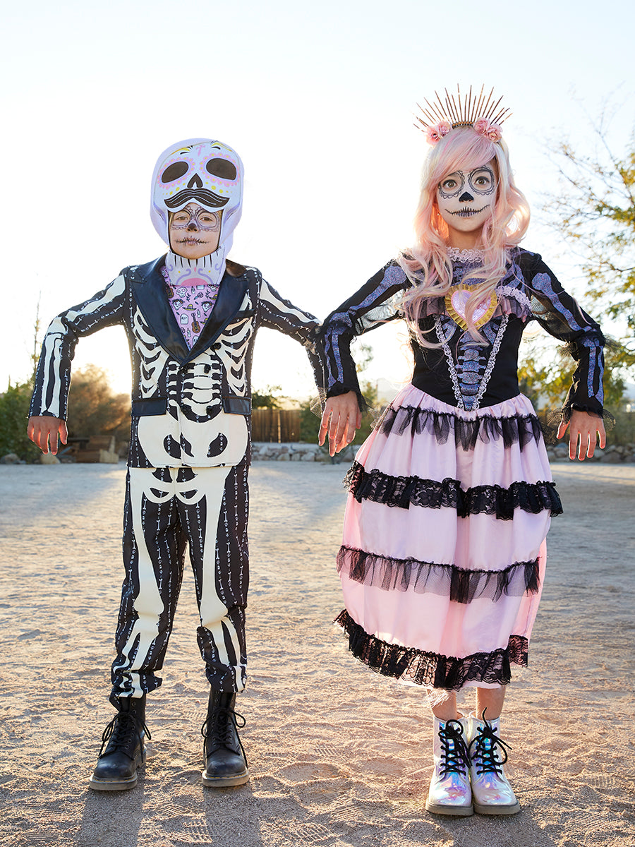 Day of the Dead Princess Costume for Girls