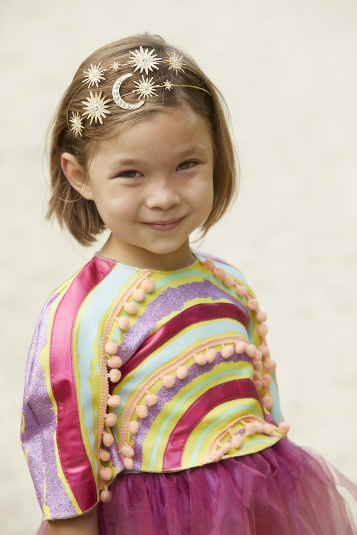 Rainbow Weather Girl Costume