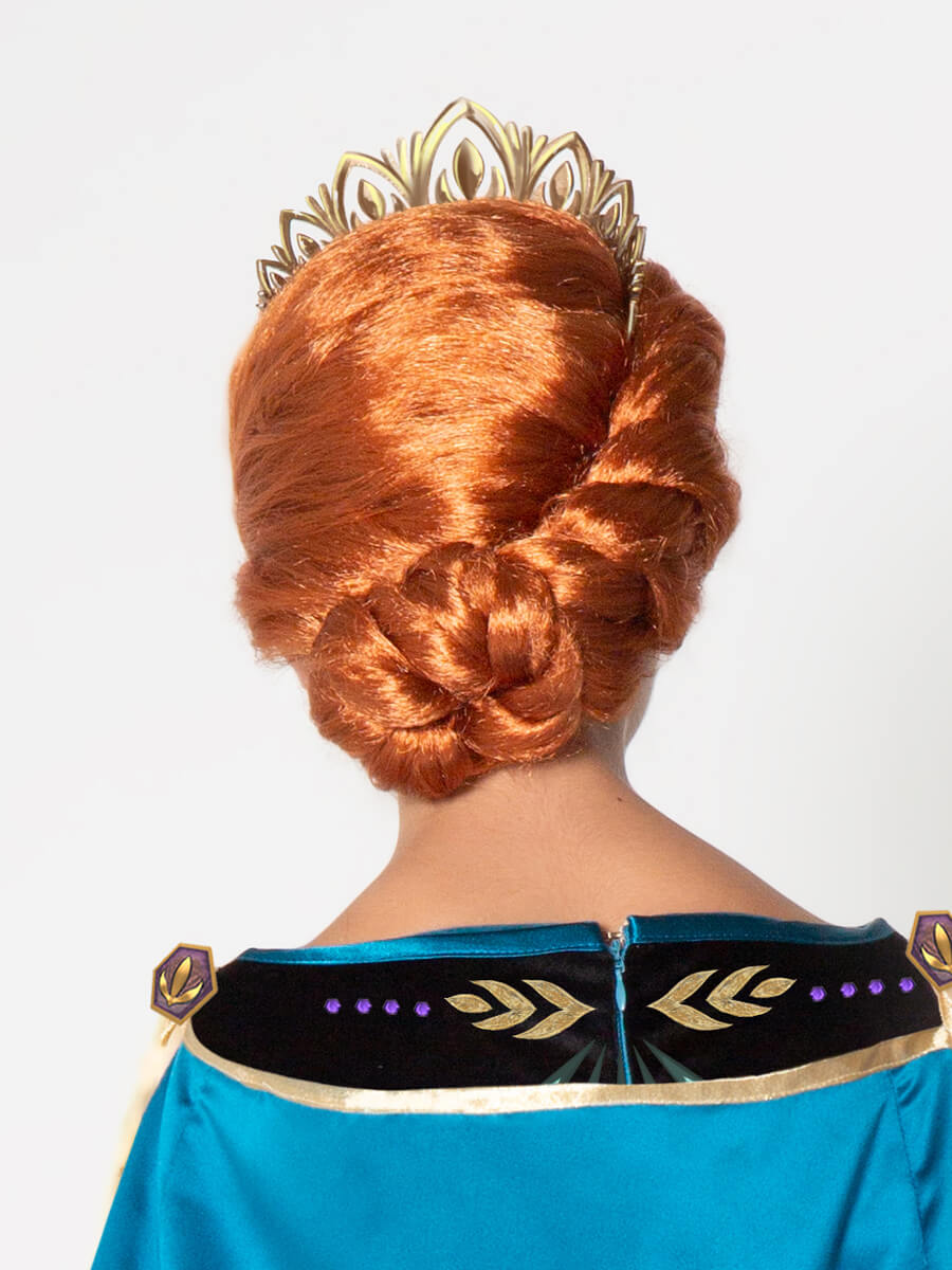 Ultimate Collection Disney Frozen Queen Anna Wig Back