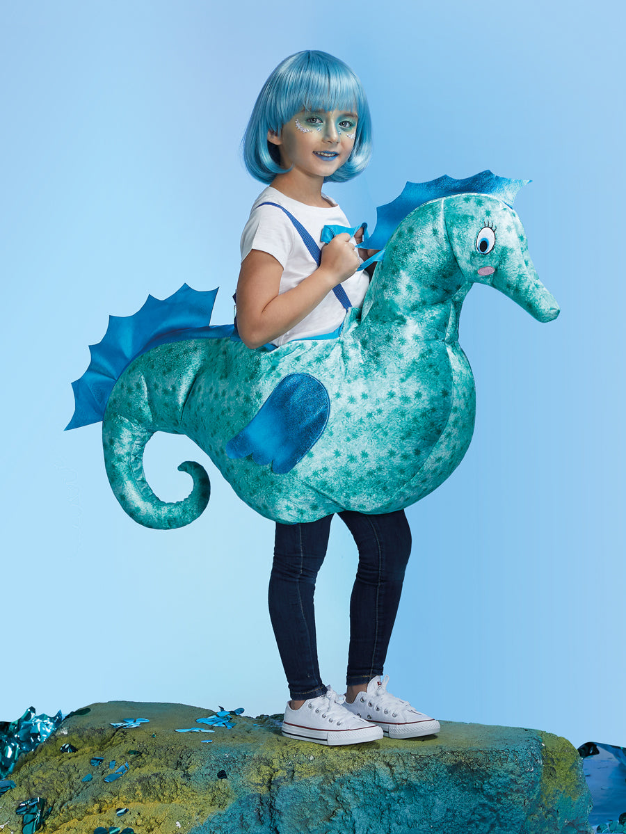 Kids Ride-In Seahorse Costume