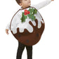 Childrens Christmas Pudding Glitter Costume Alternative Image
