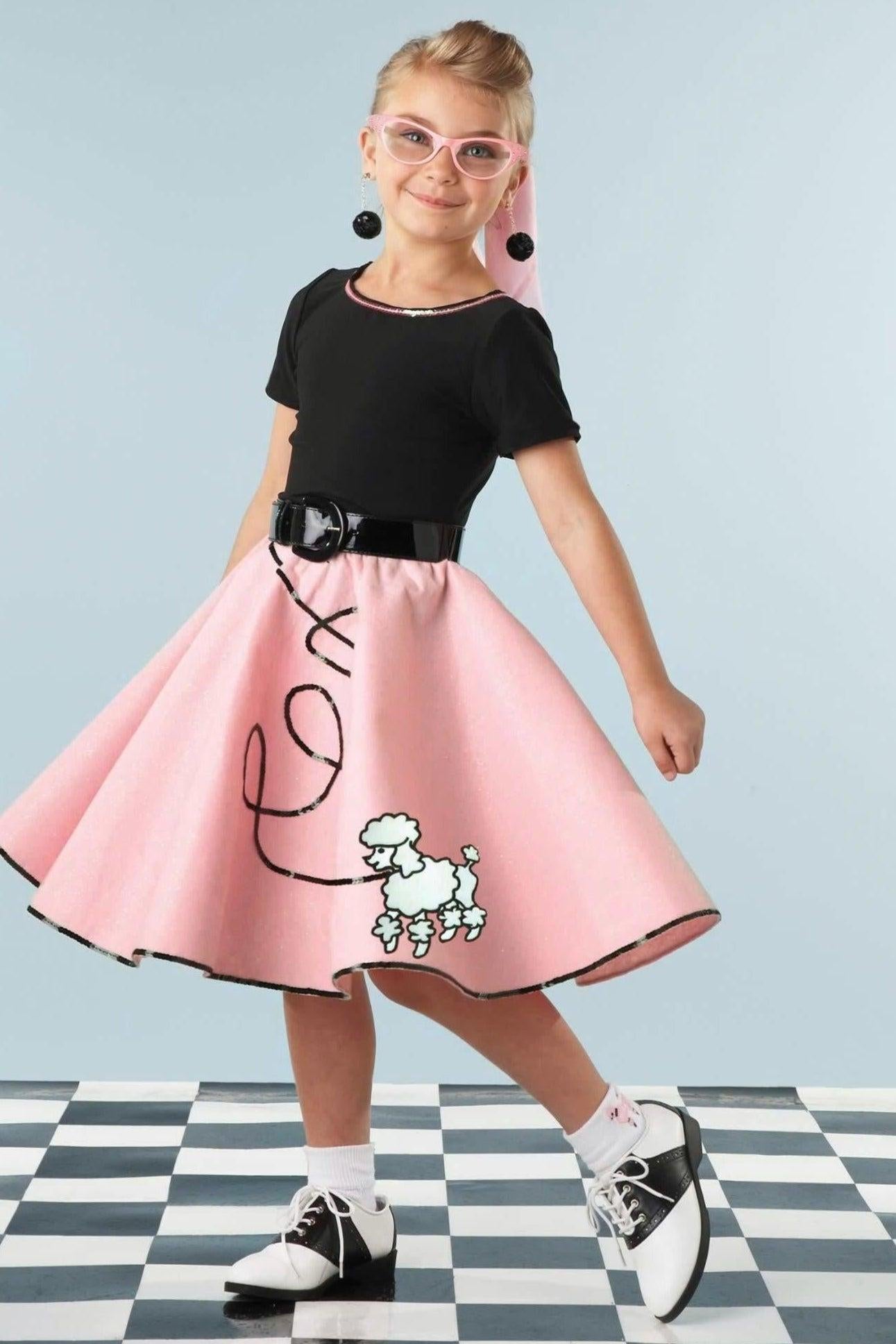 Fab '50s Costume For Girls Size 6 Fab '50s Costume For Girls Size 6